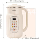 Joydeem Máquina de Leite Vegetal + Nutri Blender + Cooker inteligente.