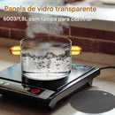 Kit 2 Panelas de Vidro Transparente para Cozinhar