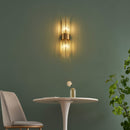 Arandela de Parede Spartan Metal e Vidro