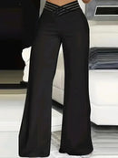 Calça Feminina Luise Senner – Alfaiataria Casual com Cintura Alta