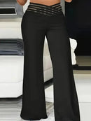 Calça Feminina Luise Senner – Alfaiataria Casual com Cintura Alta