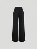 Calça Pantalona Feminina Larrisa Social – Cintura Alta