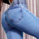 Calça Jeans Flare Modeladora – Cintura Alta Empina Bumbum