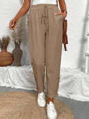 Calça de Linho Feminina – Elegância Natural com Conforto Incomparável