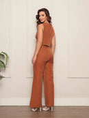 Conjunto Eloisa em Alfaiataria Listrado