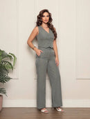 Conjunto Eloisa em Alfaiataria Listrado