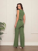 Conjunto Eloisa em Alfaiataria Listrado