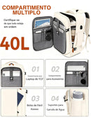 Mochila de Viagem Feminina VersaBag + 3 Necessaires GRÁTIS