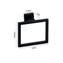 Kit Acessórios Para Banheiro Aço Inox 5 Peças
