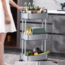 Organizador Móvel em Aço Inoxidável