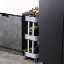 Organizador Móvel em Aço Inoxidável