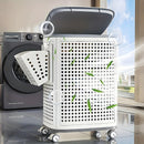 Cesto Organizador Multiuso com Rodas 70L – Estrutura Dobrável e Ventilada