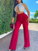 Calça Flare Feminina Elegante – Cintura Alta e Caimento Sofisticado