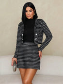 Conjunto Blazer e Short-Saia Amelia