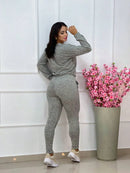 Conjunto Feminino Cropped e Calça Meirejen - Lanzinha