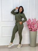 Conjunto Feminino Cropped e Calça Meirejen - Lanzinha