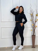 Conjunto Feminino Cropped e Calça Meirejen - Lanzinha