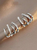 Brincos Quatro Pontas Elegance - Folheado a Ouro 18k  - Lançamento + Frete Grátis