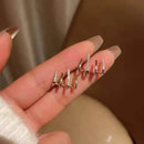 Brincos Quatro Pontas Elegance - Folheado a Ouro 18k  - Lançamento + Frete Grátis