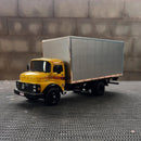 Mercedes-Benz 1313 Toco Baú Amarelo Controle Remoto - Escala 1/14