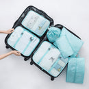 Kit Organizador De Malas Para Viagem Com 7 Peças