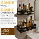 Kit 2 Prateleiras Adesivas Ultra-Fortes Para Banheiro ou Cozinha